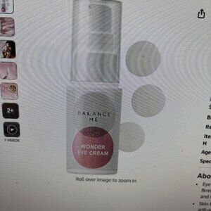 SEPHORA - Balance Me - Wonder Eye Cream 15ml